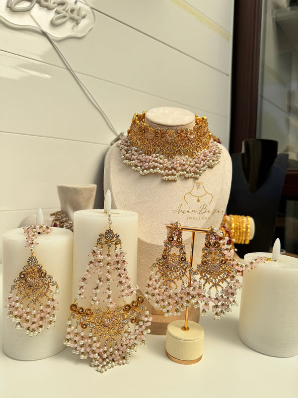 ALEEMA | Bridal set in baby-pink